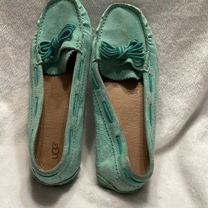 UGG womens suede moccasins sz11 run big